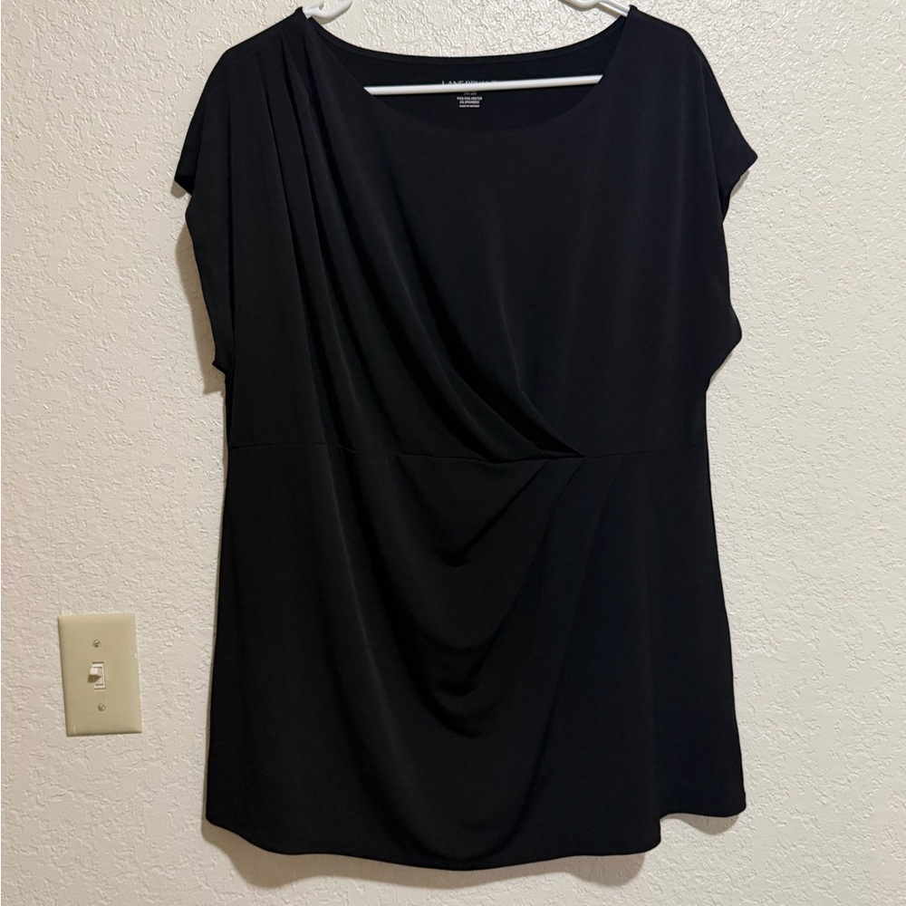 Lane Bryant women’s black blouse, size 18/20